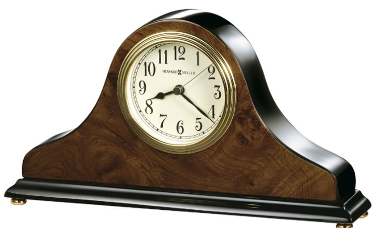 アンティーク調置き時計 クリスタガラスと真鍮の文字盤、洗練された高級感のあるデザイン置き時計です。