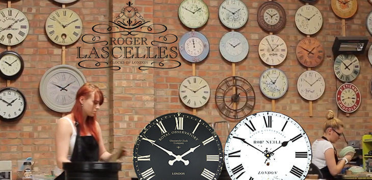 ロジャー・ラッセル社掛け時計はクロック通販へ